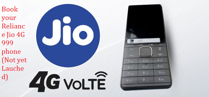 How to Book or buy Reliance Jio 999 phone